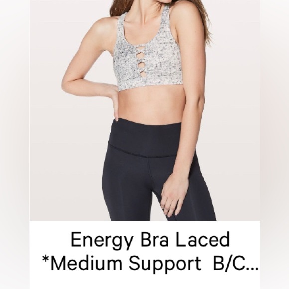 Lululemon Energy Bra Laced - Picture 1 of 5